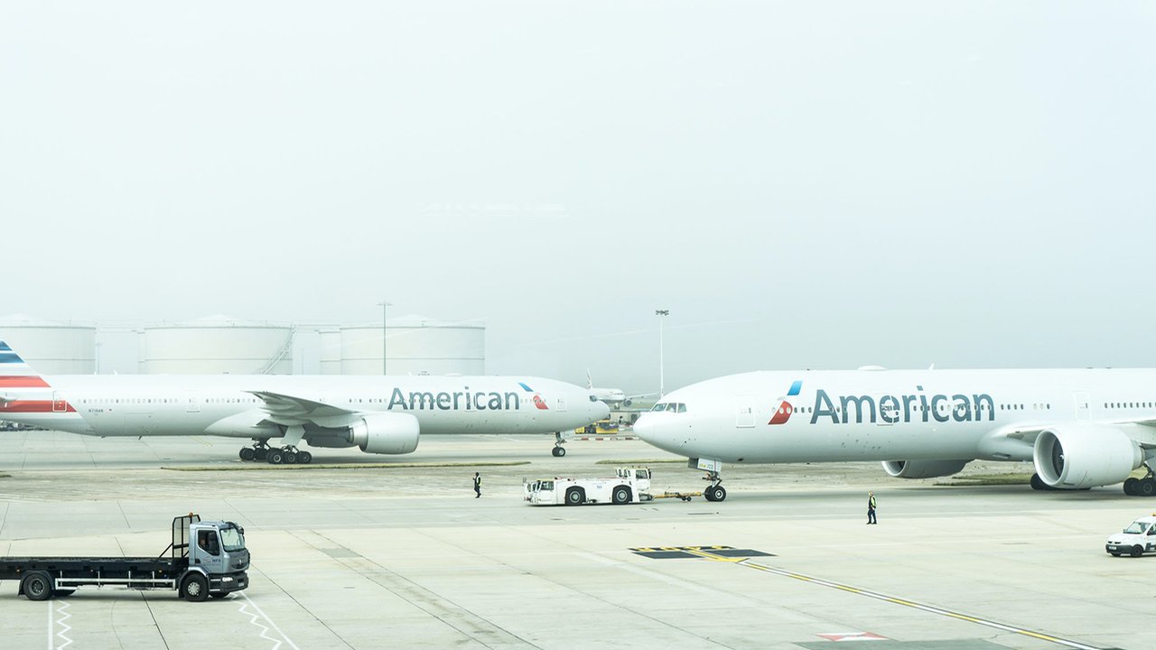 American Airlines aircraft.